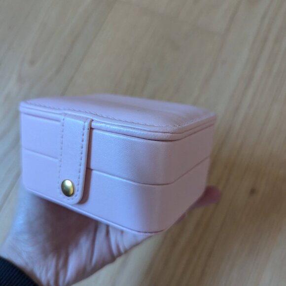 Pink Travel Jewelry Case - Picture 3 of 3